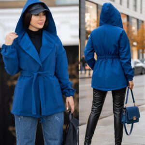 🧵 بارانی مدل ساروینا | کد 1491