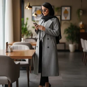 🌹 ست مانتو جلیقه مدل  پرشین🌹