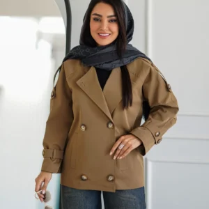 🔺بارانی مدل تیام  🔺کد: 2330