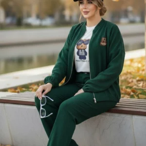 🌿بامبرجکت، شلوار،تاپ مدل: آلپانا  🌿