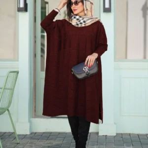 🔸 مانتوی بافت اکریلیک کد 334