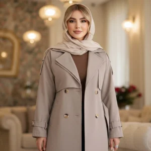 👗بارانی دویقه 🔢 کد 1254