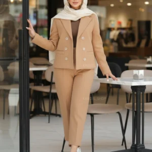 ست دو تیکه کت و شلوار فوتر مدل پانیا