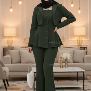 ست سه‌تیکه‌ی شیک پاییزی ✨ مدل فرناز