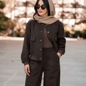 ست بامبر شلوار مدل ناردین