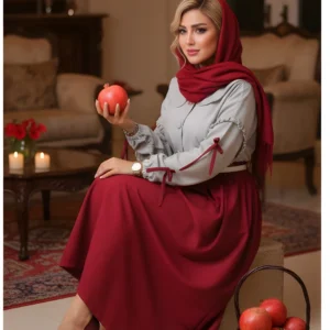 ست شومیز دامن و کمربند لعبت