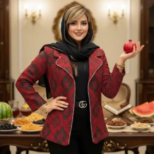 کت یلدایی مدل شقایق