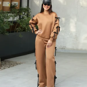 ست هودی شلوار پاپیون