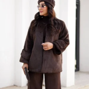 👗کت پوست باتن👗🔢 کد 1206