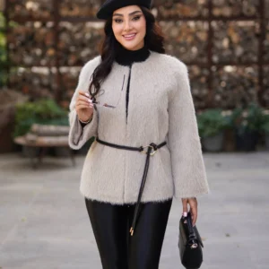 👗پالتو پوست هیر 👗🔢 کد 6032