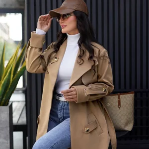 👗بارانی بینس👗🔢 کد 1352