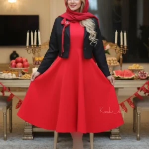 ست یلدایی ⚜کت و سارافون پریزاد🧚‍♀