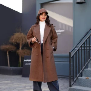 👗پالتو جناقی مدل یاسمن