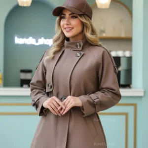 بارانی دخترانه تک ژیله مدل شایلی