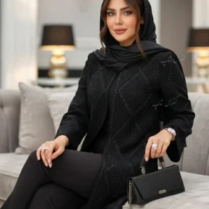 مانتو مجلسی سایزبزرگ سولین