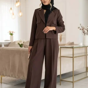 👗کت شلوار سیلک 👗  🔢 کد 7326
