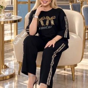ست پاییزه دو پاپیون مدل نازلی 